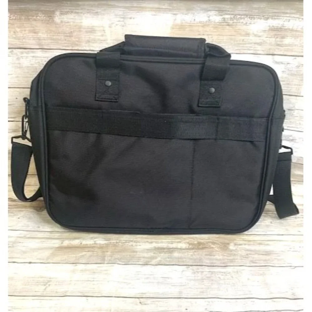 Everest Black Ballistic PU Laptop Briefcase‎ 16